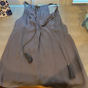 Gray Joie Top with Tassels